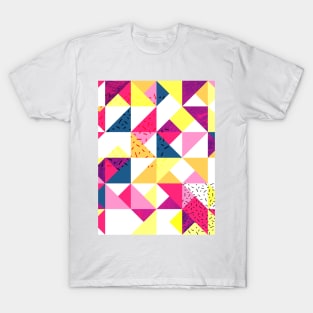 Bright Geometric Revive Funky T-Shirt